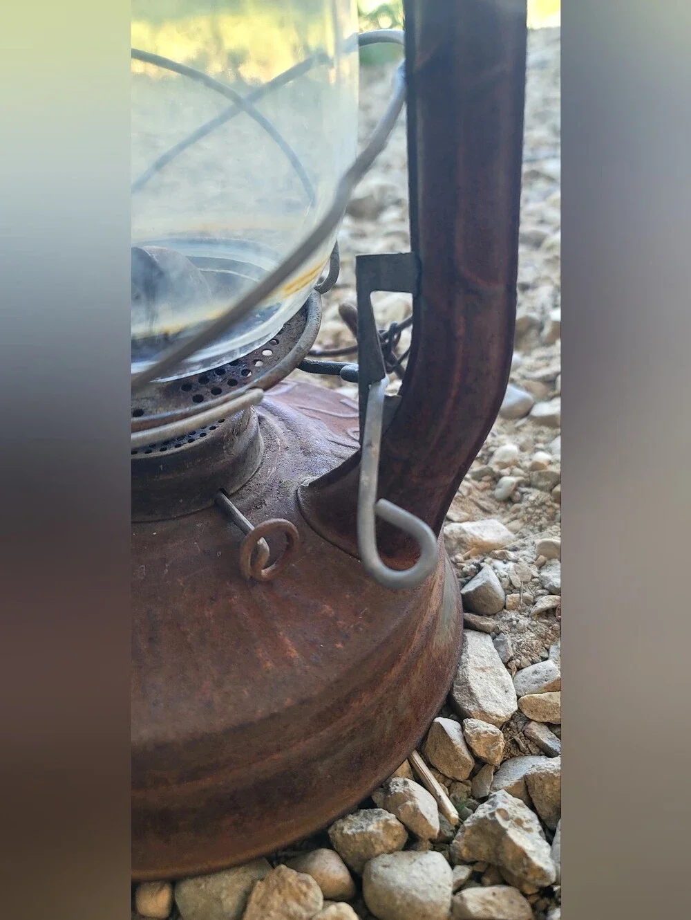 Vintage Antique DIETZ D-LITE 2 LAMP Lantern Kerosene Antique Barn OLD Decor